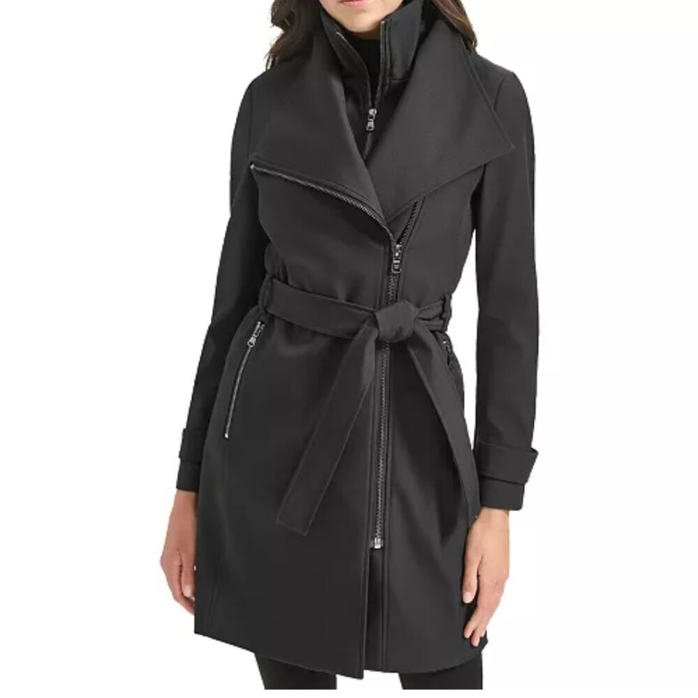 Calvin Klein Women's Belted Wrap Coat